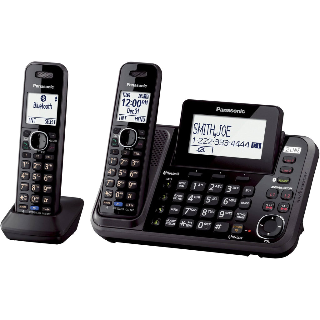 2-Line 2-Handset Dect 6.0 Cordless Phone M448