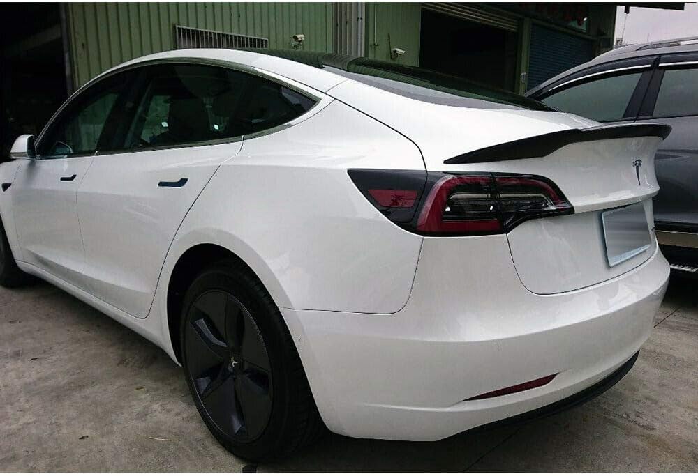 Glossy Black Rear Trunk Lid Spoiler Wing J1078
