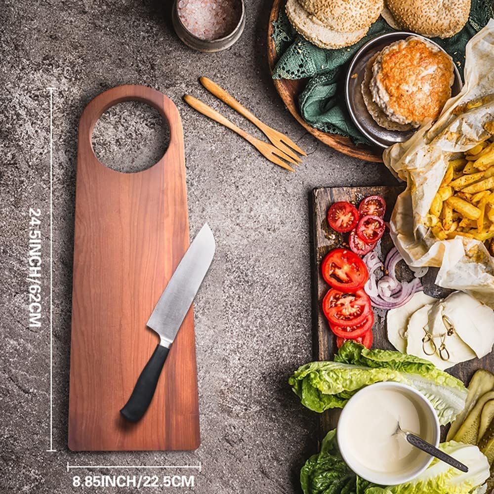 Carbonized Beech Wood Cutting Board 24.5X8.85 U2623