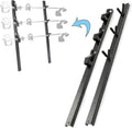 3-Place Trimmer Rack Holder Carrier Mount with Lock 1 Pair U879036