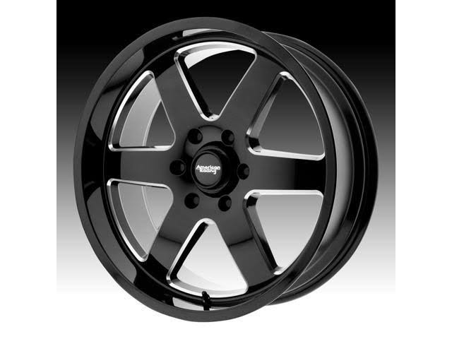 Gloss Black Milled Patrol Wheels C21678