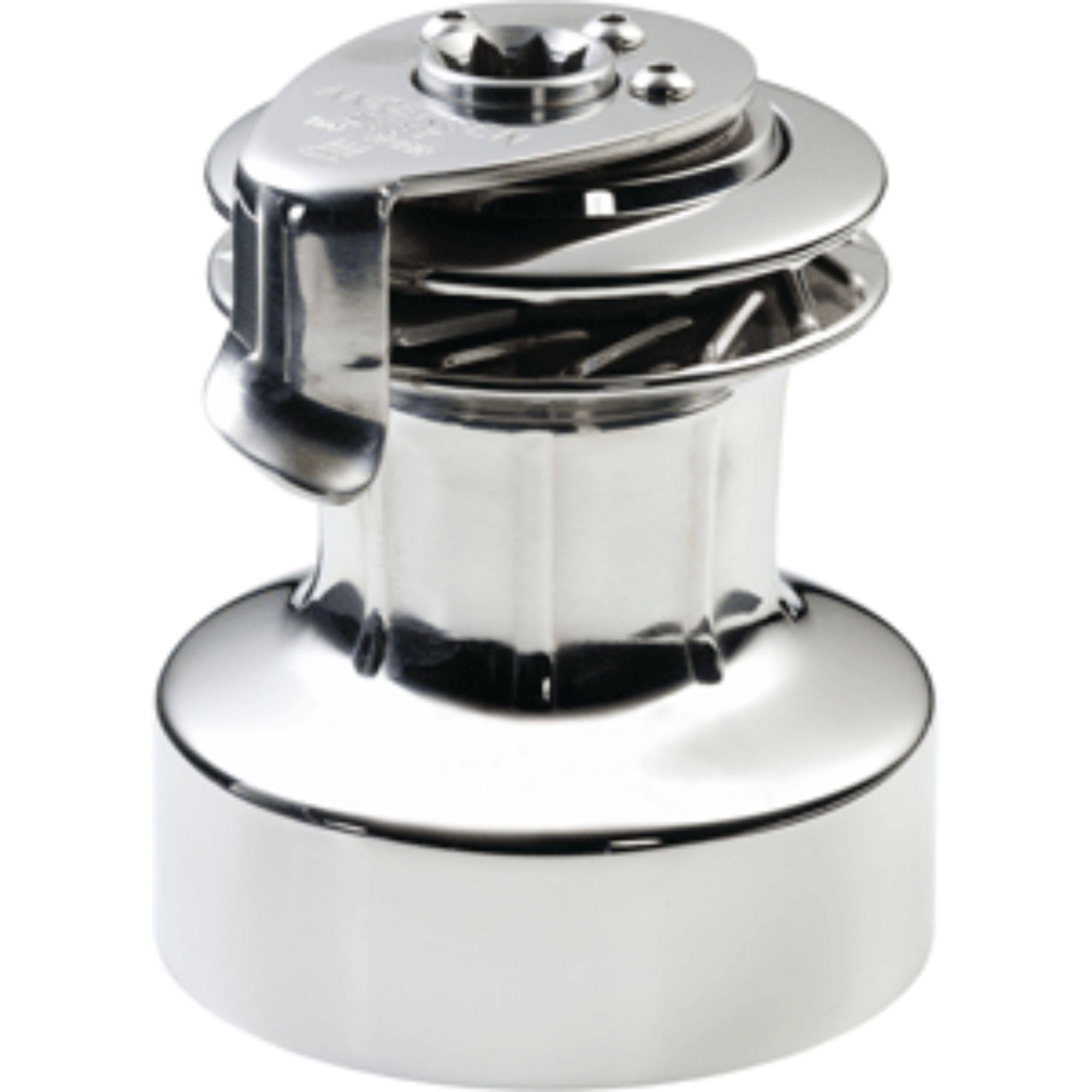 28 St 2 Speed Self-Tailing Manual Winch, Full Stainless Steel H559107