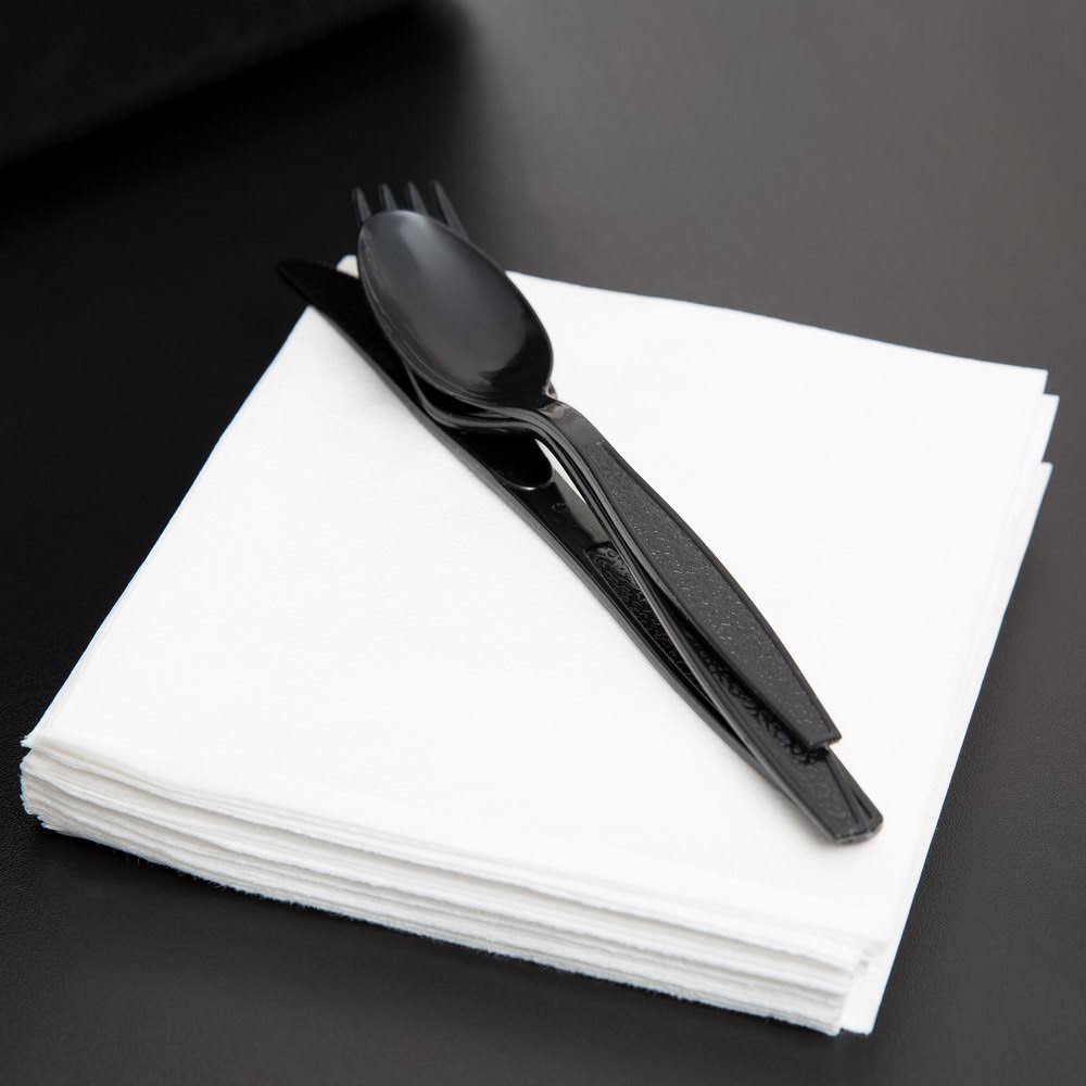 12x22 x 12x22 1/4 Fold White Premium Luncheon Napkin - 6000/Case C3175