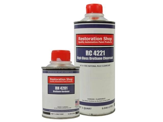 Steel Gray Metallic Quart Urethane Basecoat Car Paint Kit N95616
