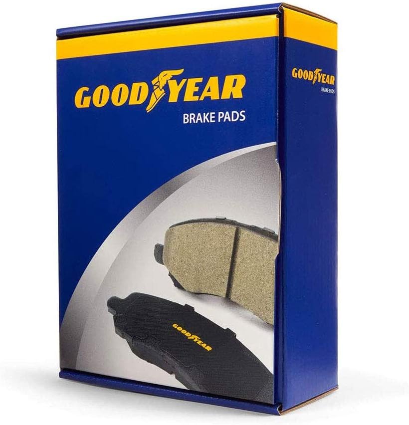 Carbon Ceramic Rear Disc Brake Pads Set for Ram ProMaster 1500, 2500, and 3500 2014-19 D758521