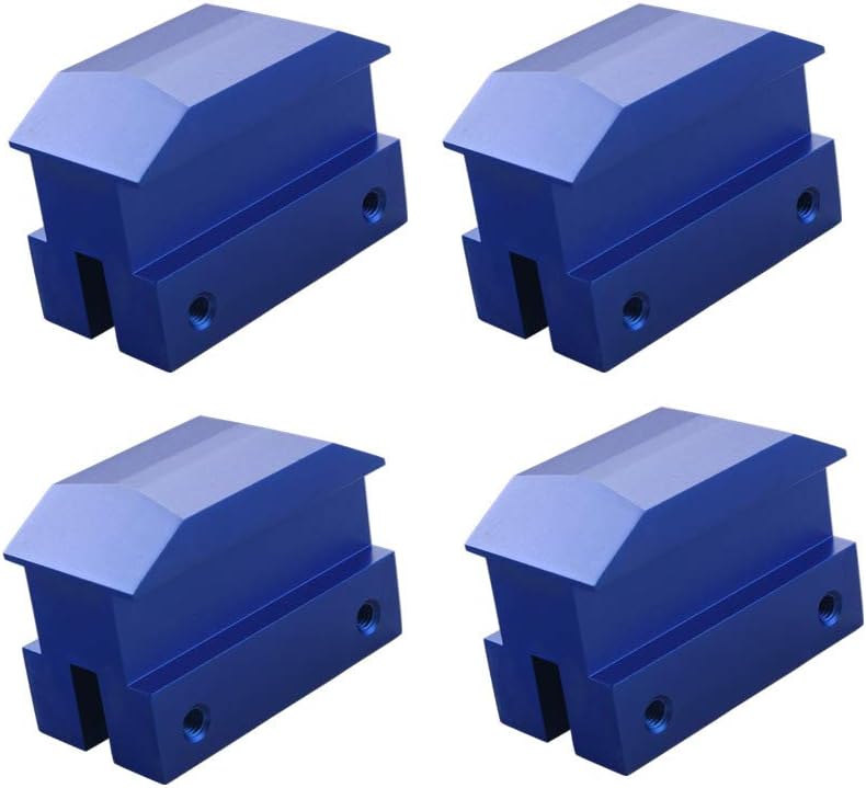 Billet Anodized Blue Aluminum Floor Jack Lift Pads T851