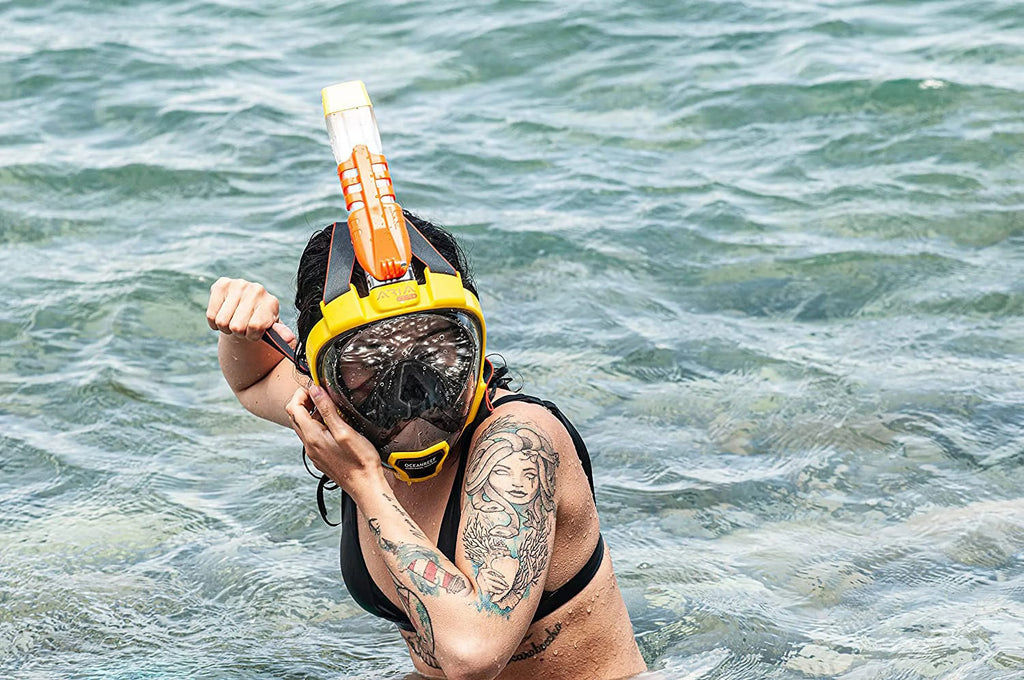Yellow S/M Mask and Fins Travel Set G57699