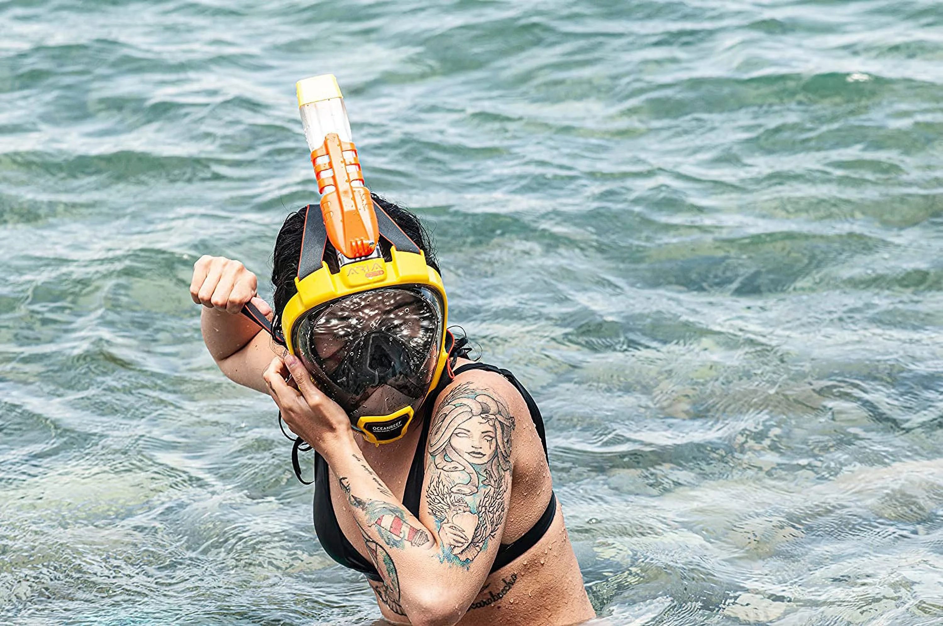 Yellow S/M Mask and Fins Travel Set G57699