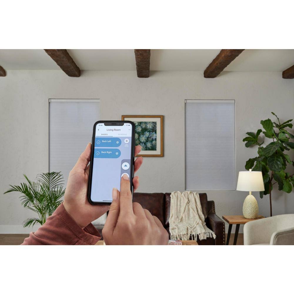 White Cordless Blackout Cellular Shade X370462