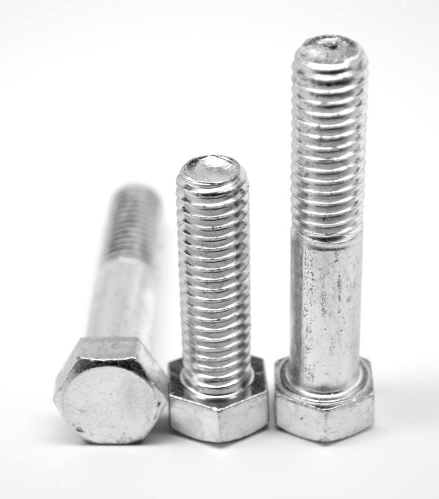 Coarse Thread Grade 5 Hex Cap Screw Medium Carbon Steel Zinc Plated Q75716