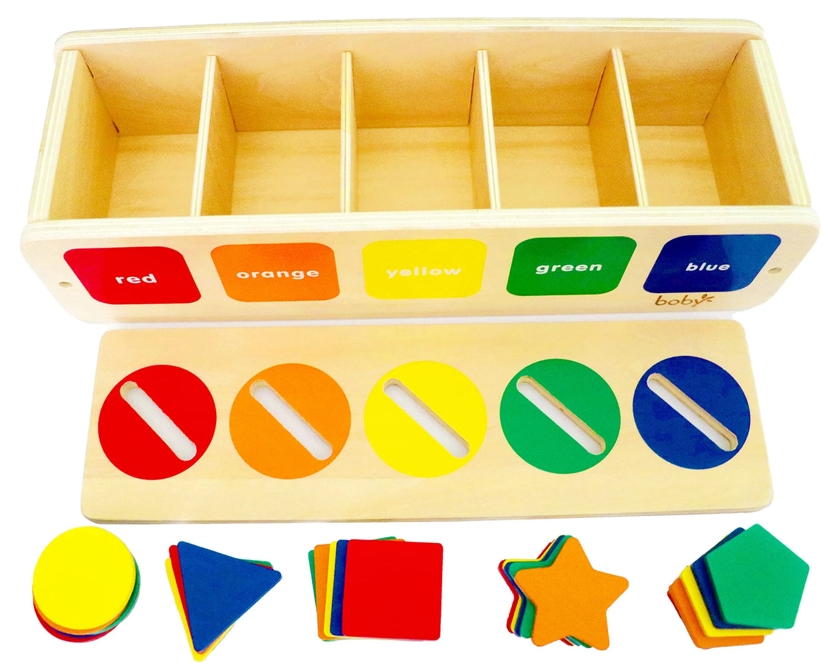 Montessori Toys Sorting Learning Matching Box U492