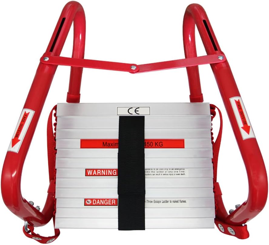 13 Feet Retractable Fire Escape Ladder X83799