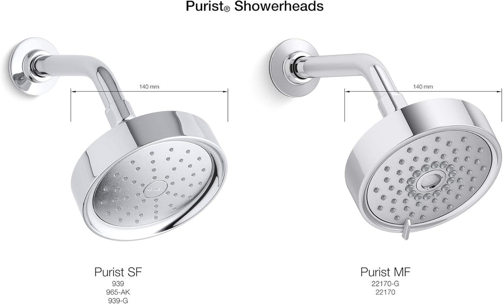Vibrant Titanium Showerhead G321