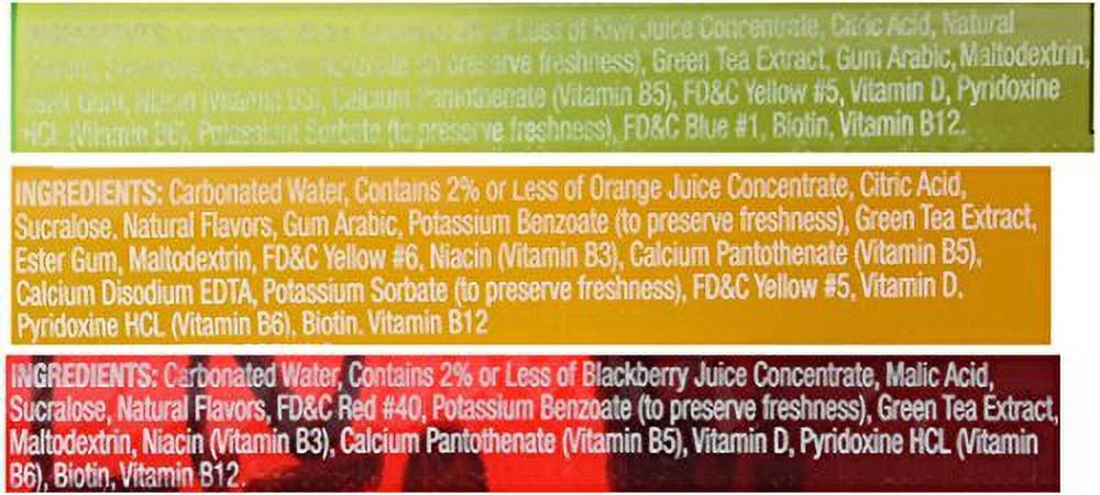 1.7 Ounce Sparkling Water Variety Pack C1484