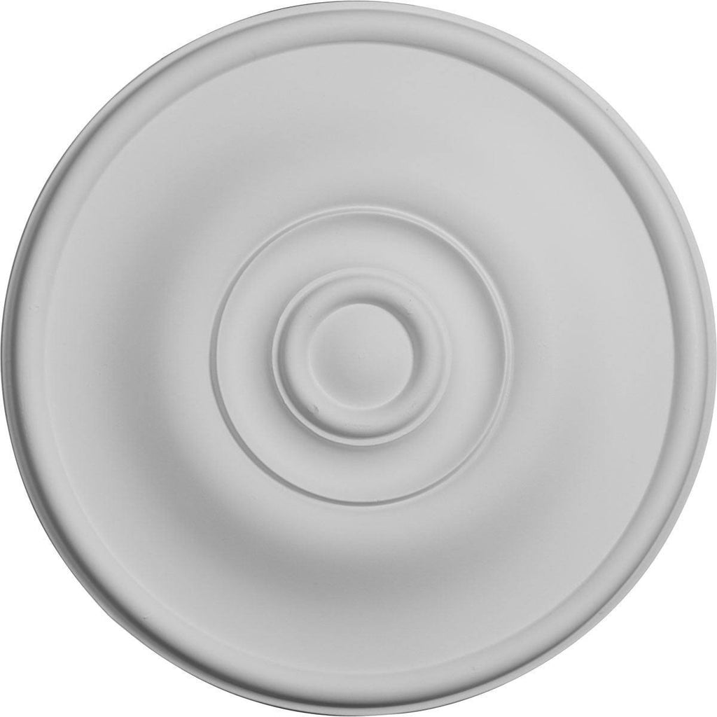 11 3/4x22OD x 3/8x22P Hand-Painted Ceiling Medallion A1047