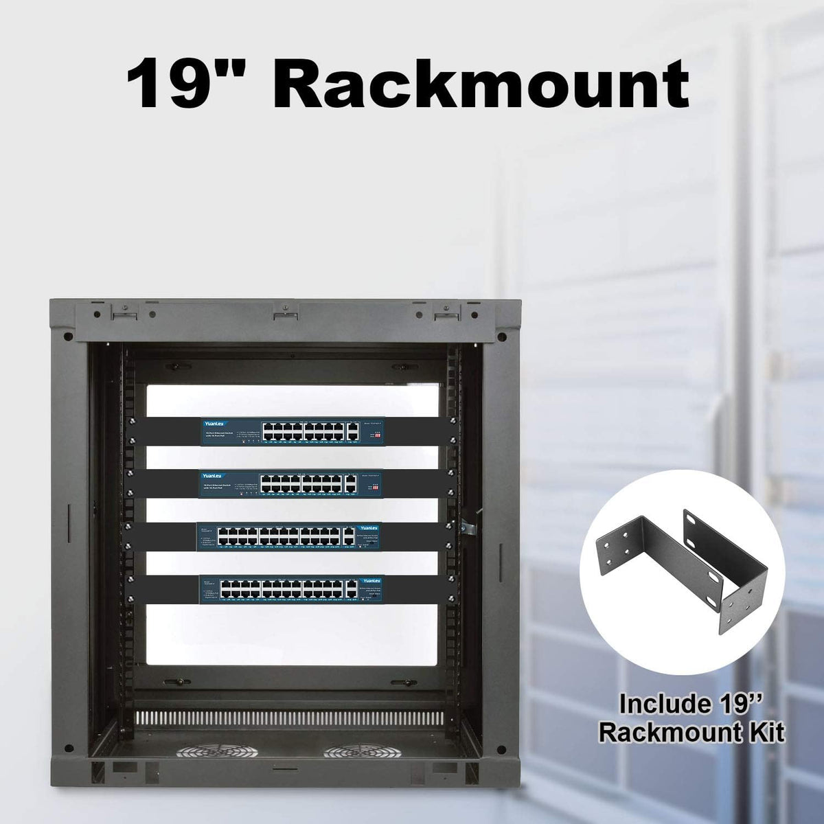 18 Port PoE Switch with 250W Built-in Power I29456