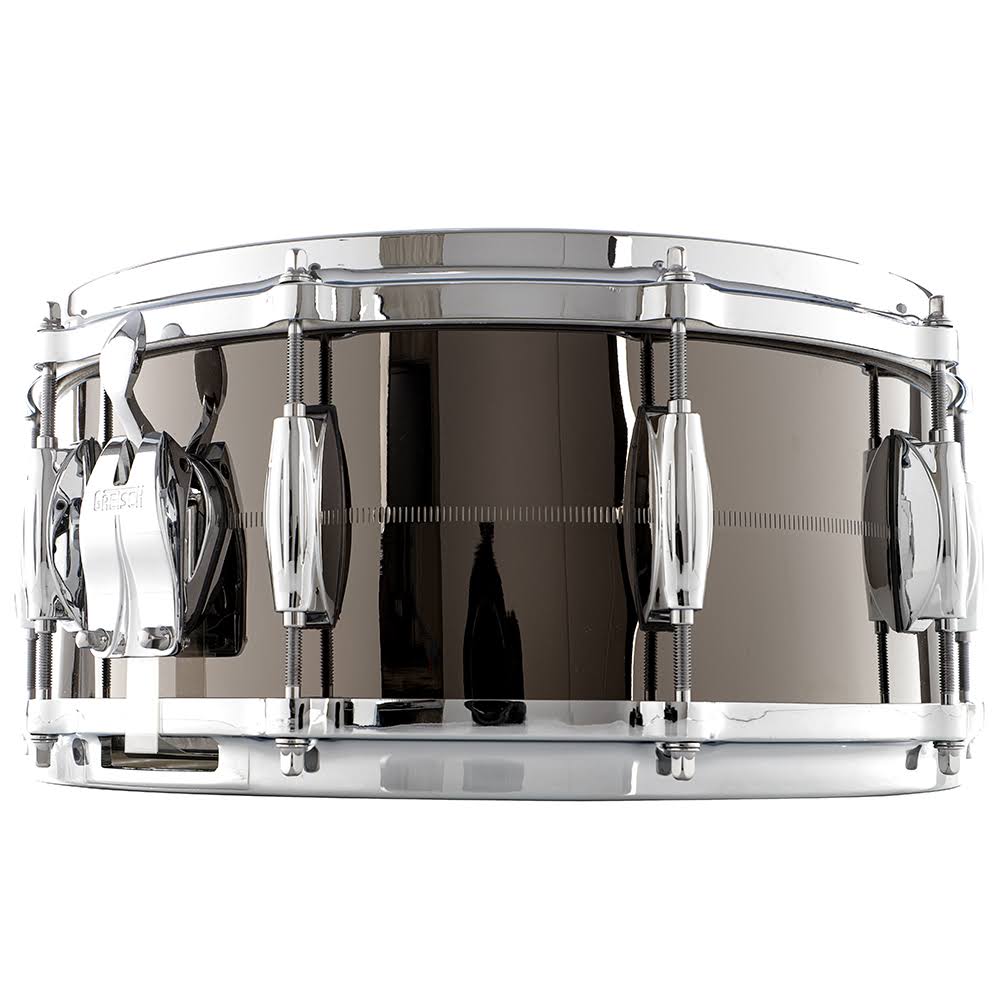 6x22 x 14x22 Black Nickel Over Brass Snare Drum K230