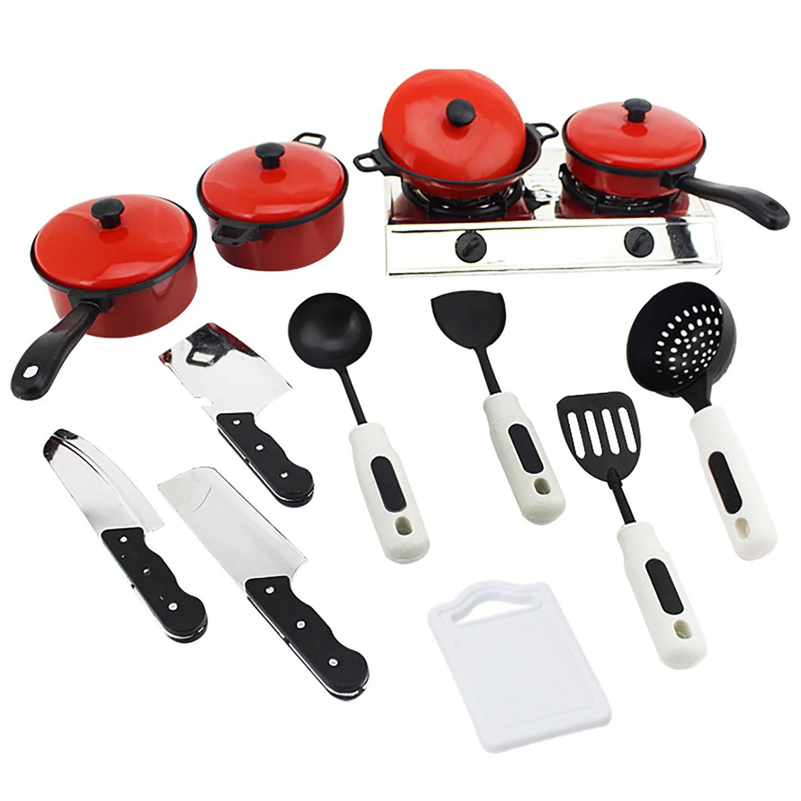 Play Kitchen Set with Cookware Pots and Pans X733893