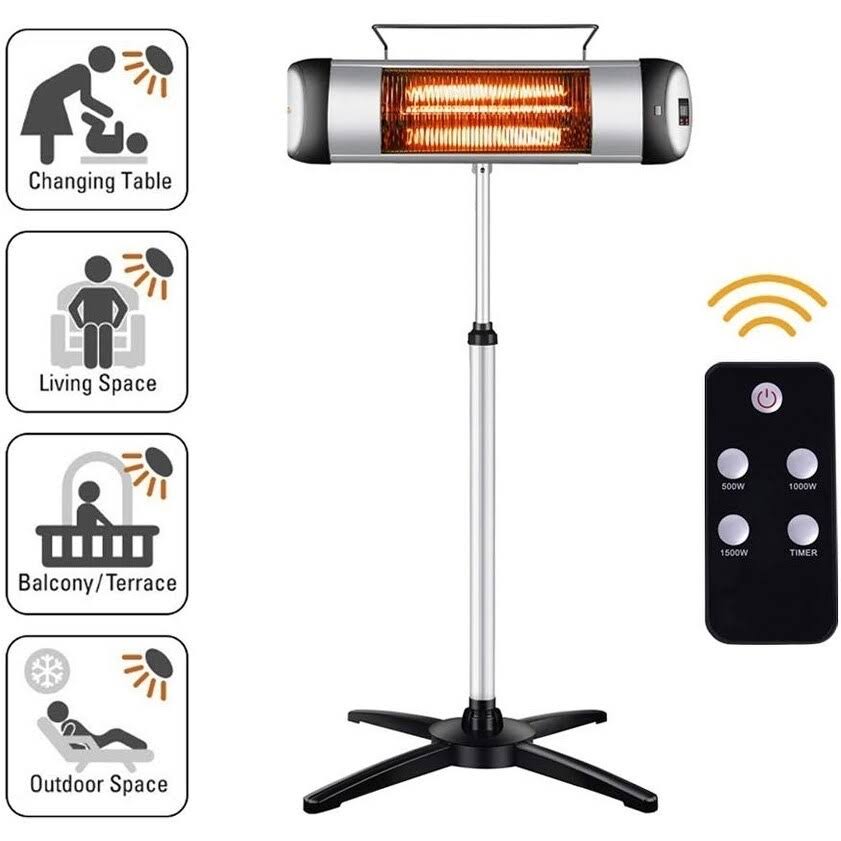 Carbon Infrared 1500 Watt Electric Outdoor Heater N2157