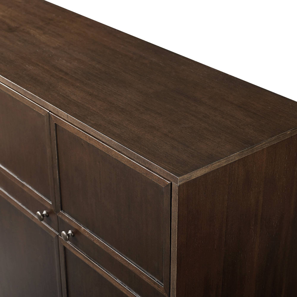 4 Door Sideboard Dark Brown Oak D8254