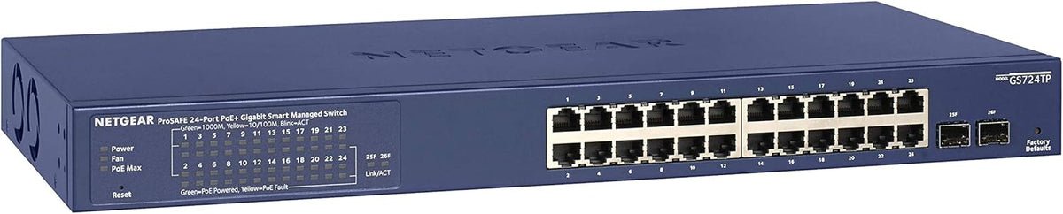 26-Port PoE Gigabit Ethernet Smart Switch Y784
