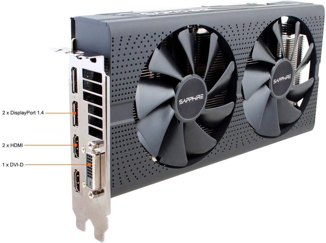 Radeon RX 580 8GB GDDR5 PCI Express 3.0 x16 Video Card N645793