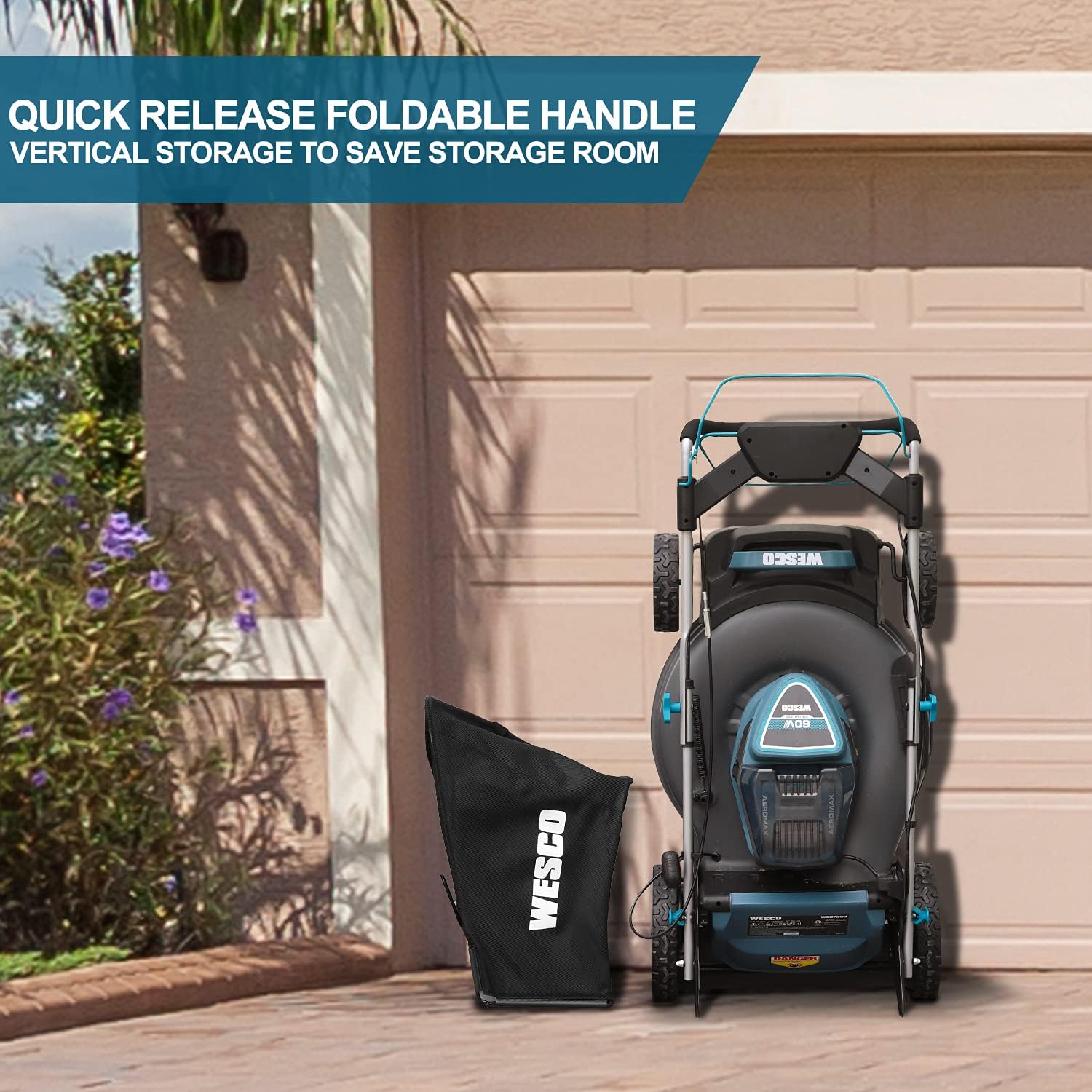 21 inch Self-Propelled Cordless Brushless Lawnmower X264615