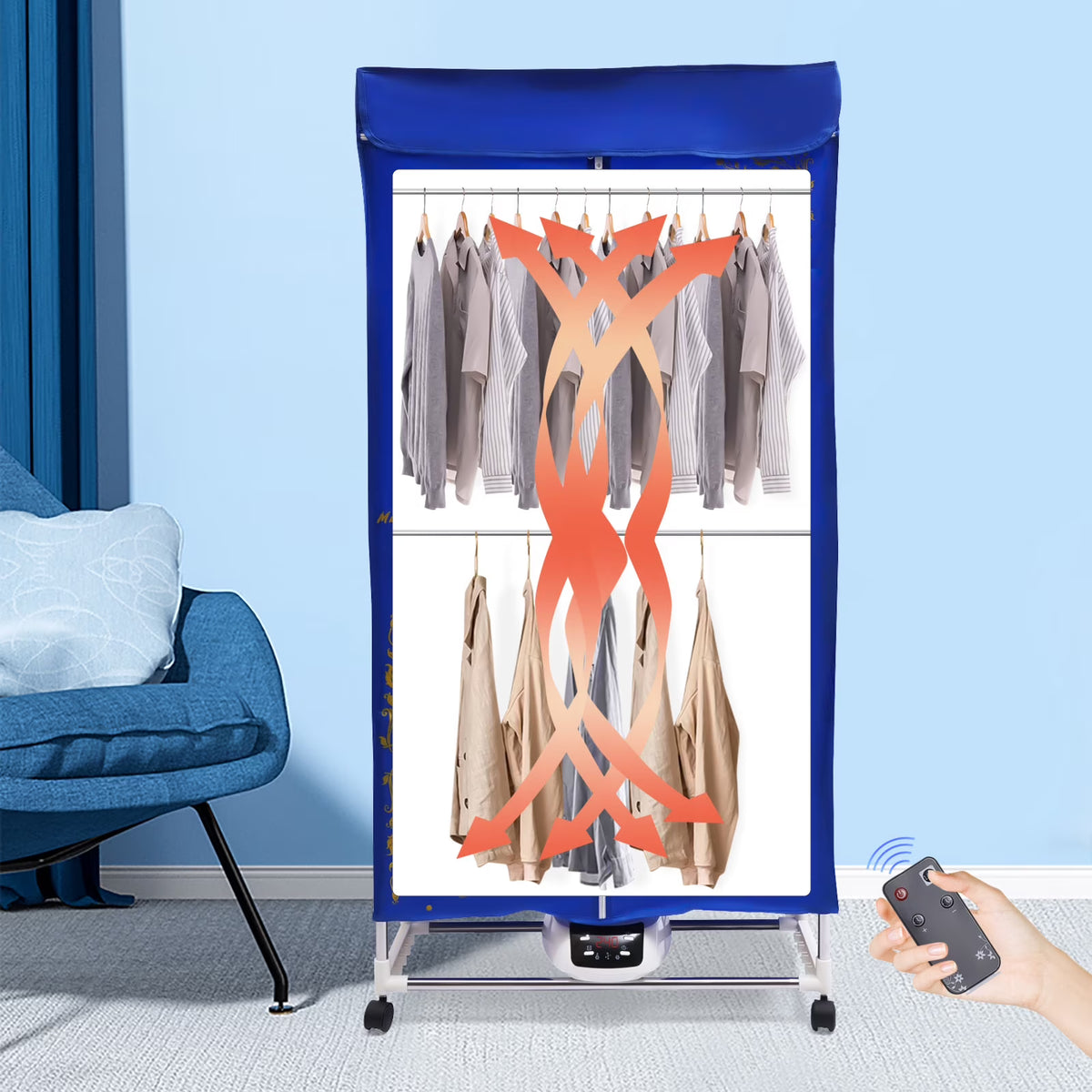 Folding Electric Clothes Dryer A74712