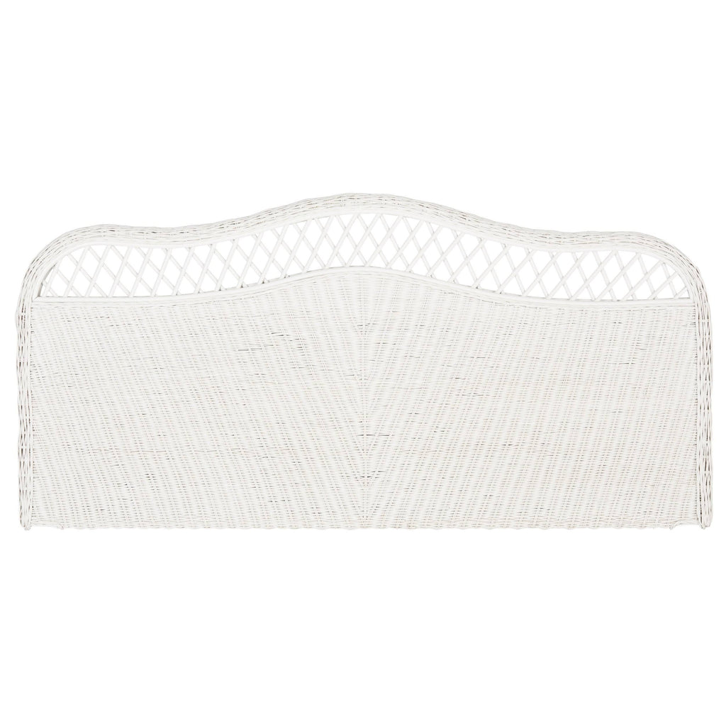 White Queen Rattan Headboard L998