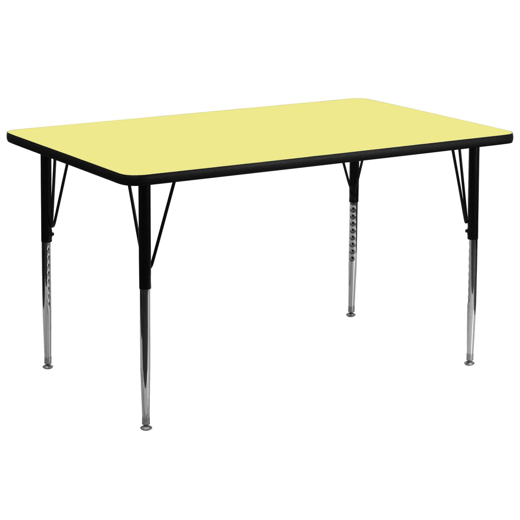 Yellow Thermal Laminate Activity Table T22232