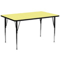 Yellow Thermal Laminate Activity Table T22232