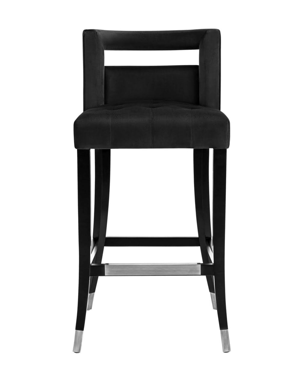 Black Velvet Bar Stool W957793