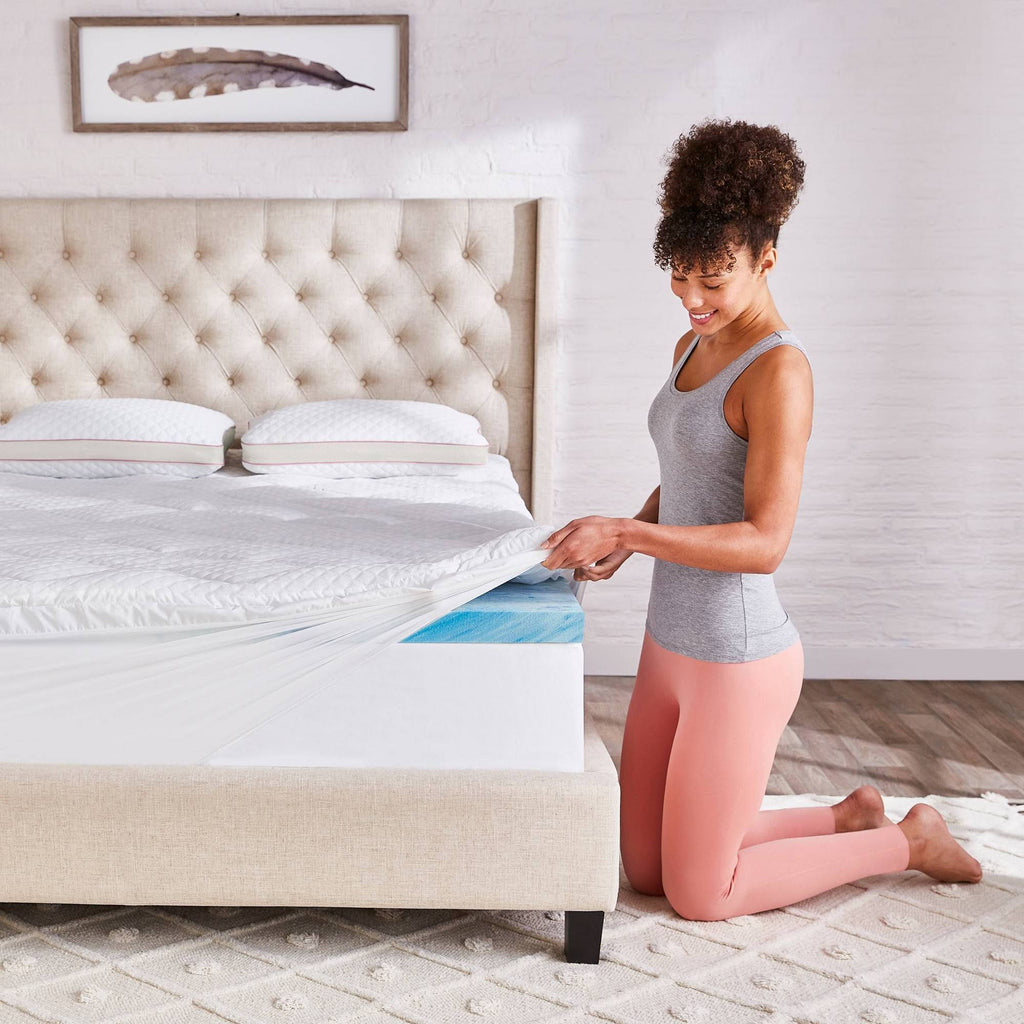 California King Gel Memory Foam Mattress Topper M2267