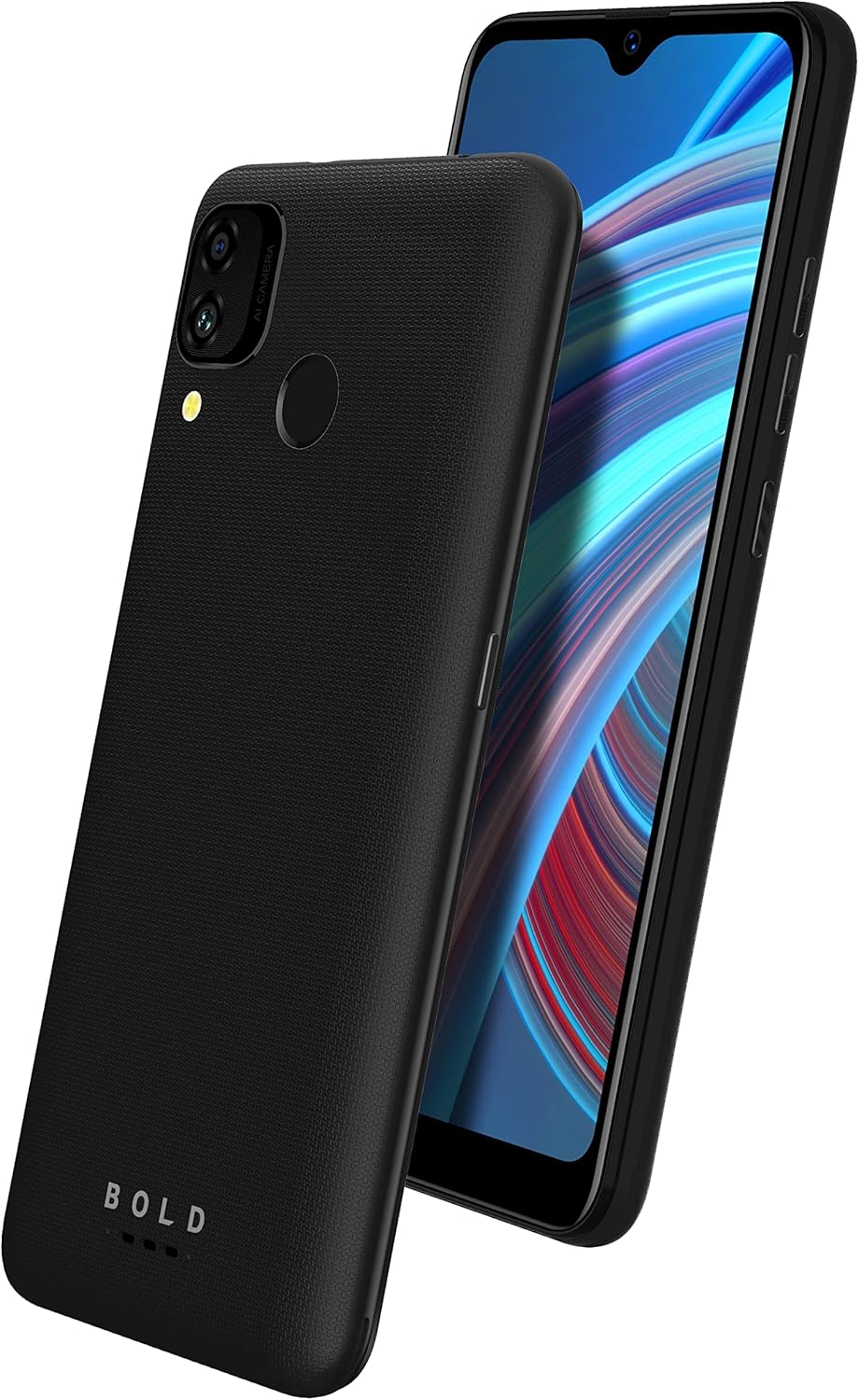 Black 6.1” HD+ Infinity Display 32 GB Dual 13MP Camera Unlocked Phone Pack of 2 O808