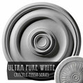 15 3/4x22OD x 1 1/2x22P Hand-Painted Ceiling Medallion R6454