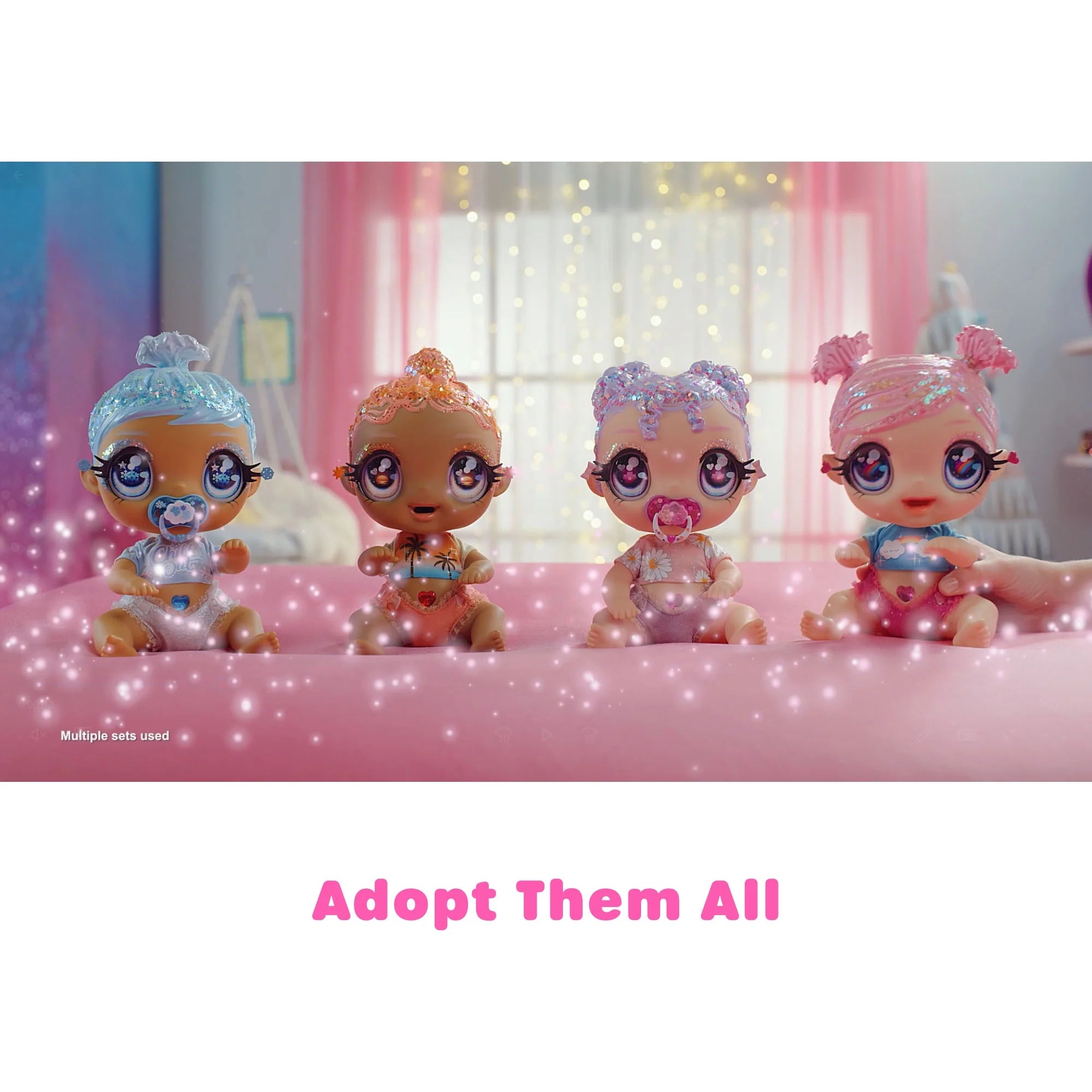 Orange Baby Doll with 3 Color Changes M720756
