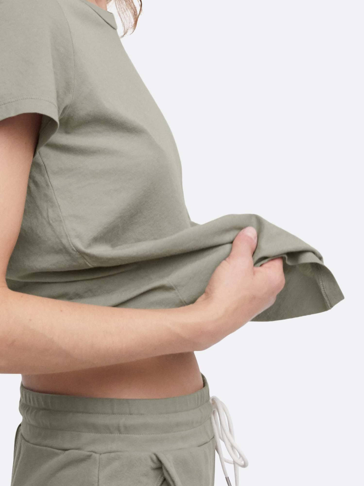 Organic Cotton Classic Tee Sage U661