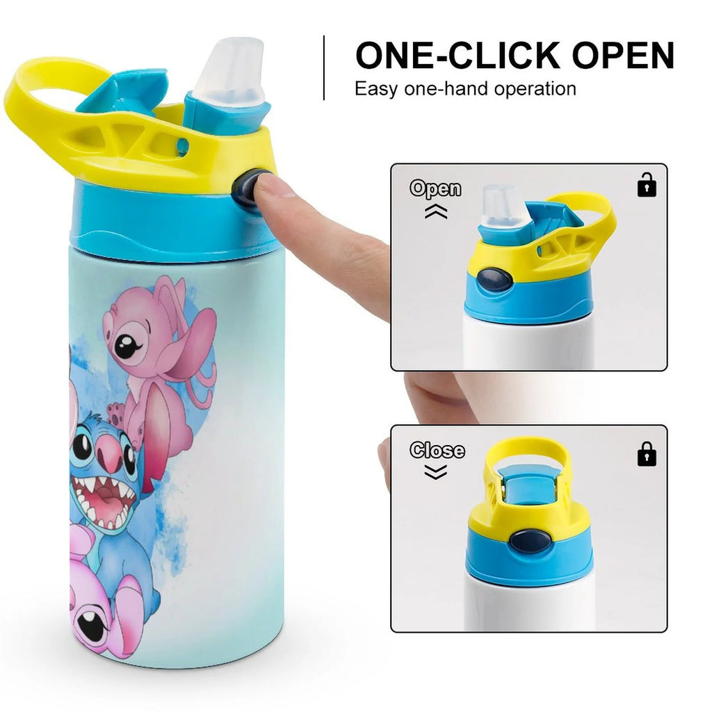 Stainless Steel Vacuum Insulated Water Bottle With Straw H765