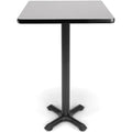 24 in. Square Cafe Table Gray C377