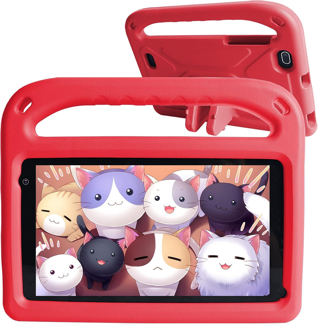 7in 32GB ROM 128GB Extended Memory Android 11 Go Kids Tablet Quad-Core IPS HD Display Blue M40451