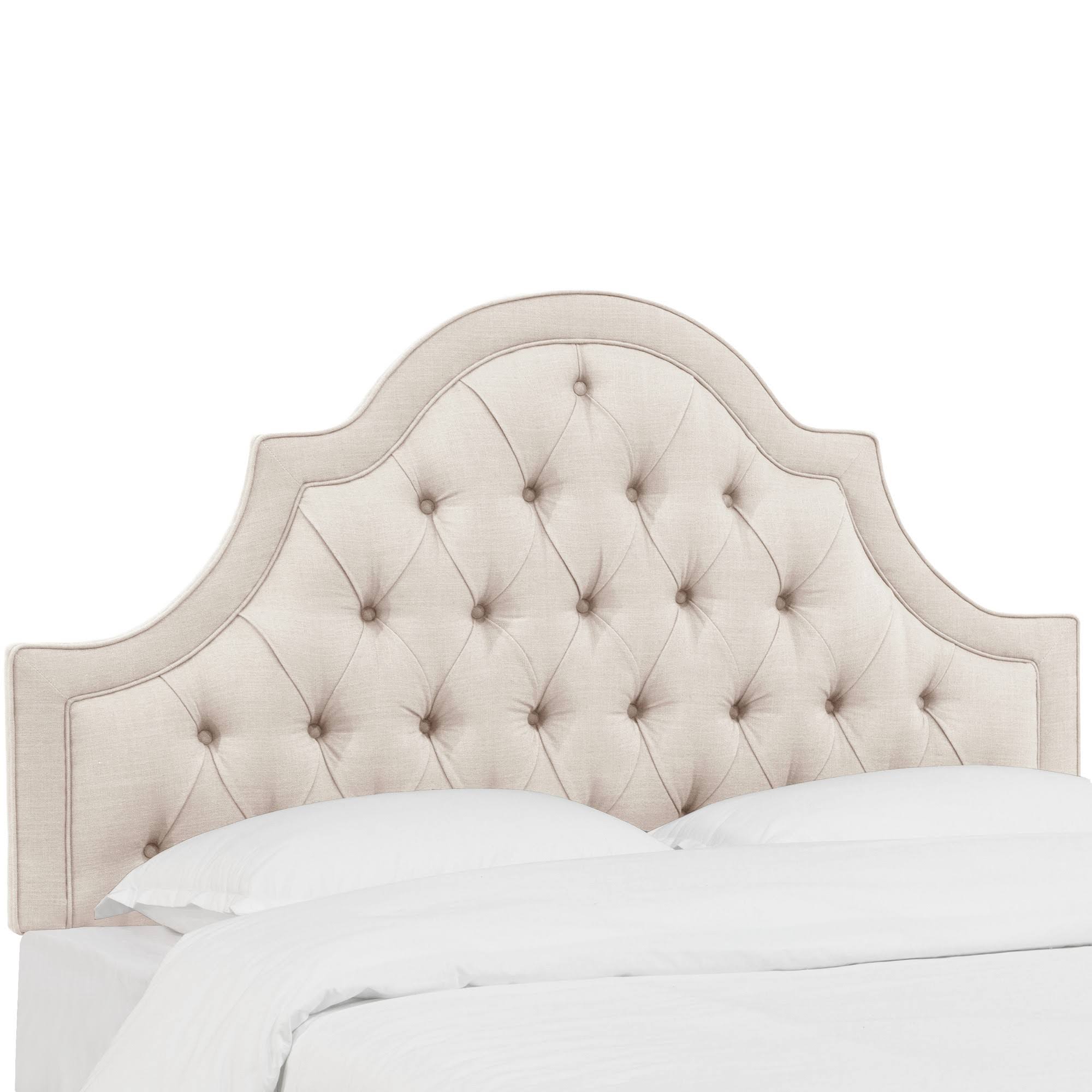 Twin Linen Tufted Headboard X98760