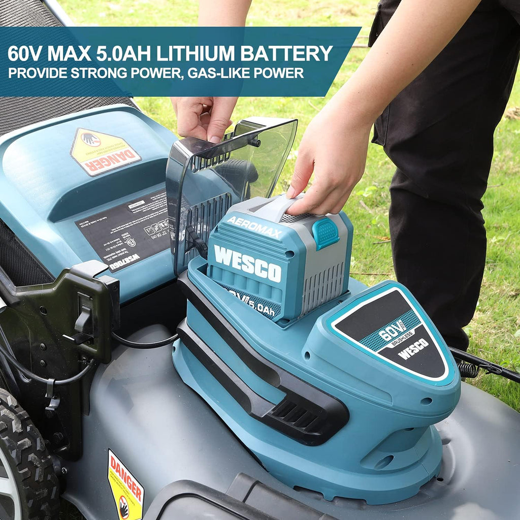 21 inch Self-Propelled Cordless Brushless Lawnmower X264615