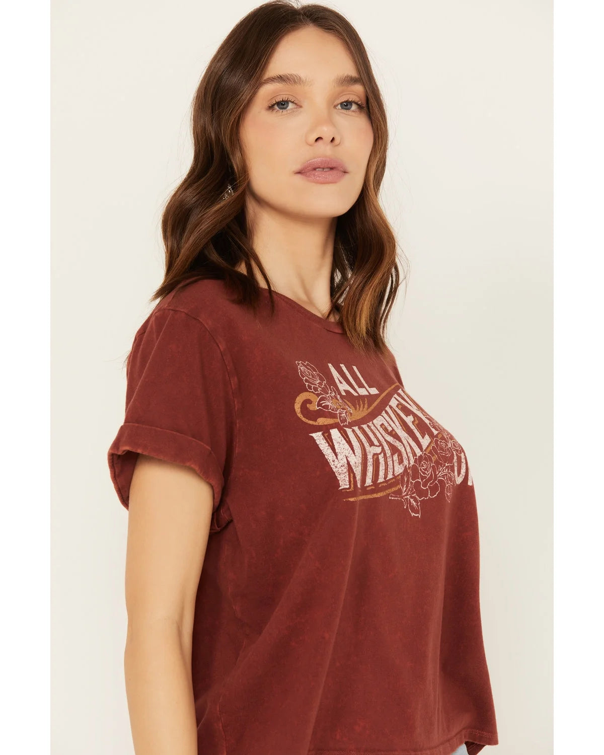 Rust Copper Short Sleeve Graphic Tee R826519
