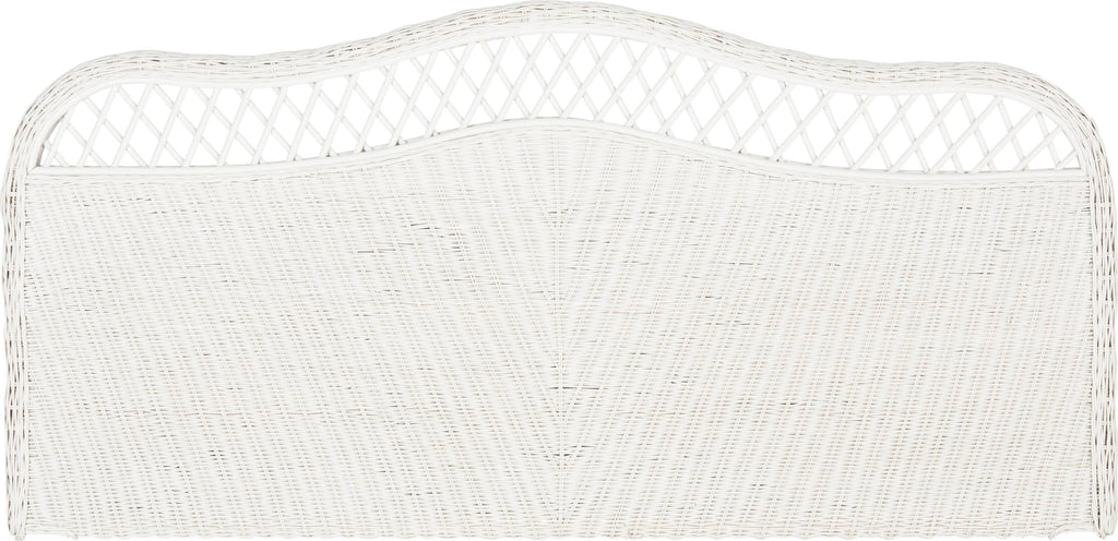 White Queen Rattan Headboard L998