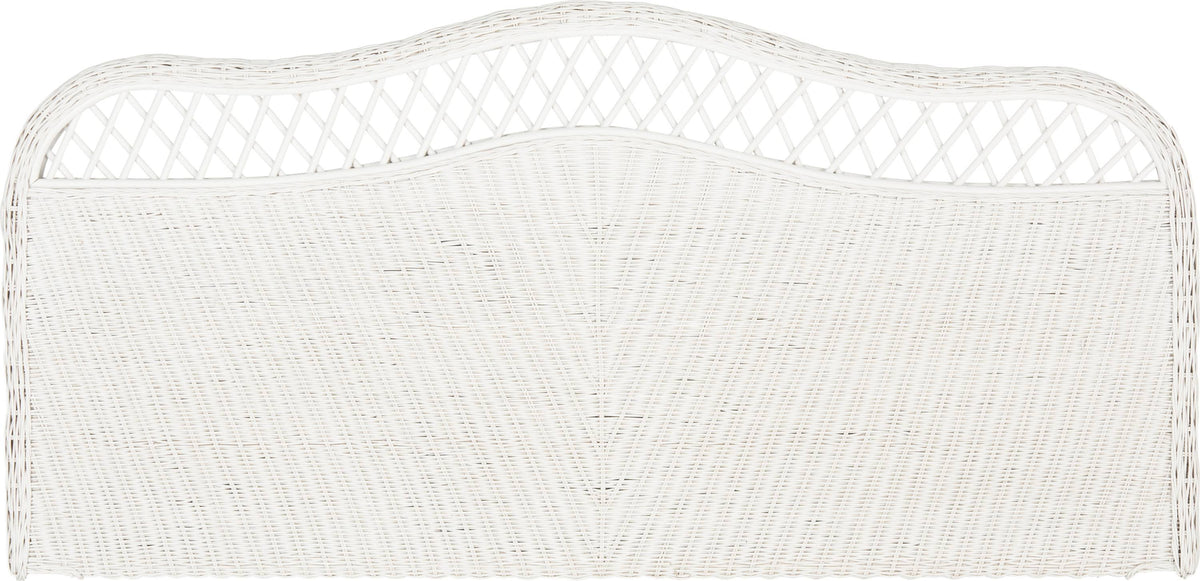 White Queen Rattan Headboard L998