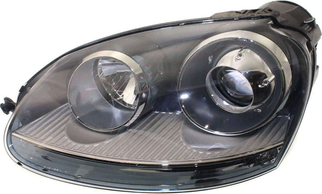 Headlight Lens and Housing Set of 2 for Volkswagen Jetta Rabbit GTI P9381