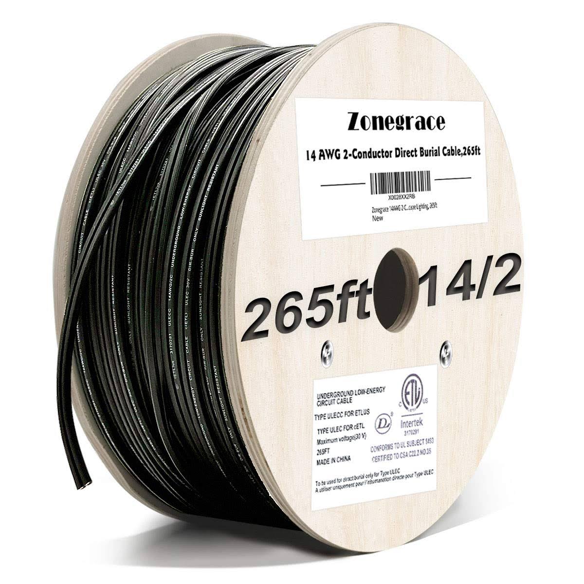 14AWG 2-Conductor 14/2 Direct Burial Wire I97175
