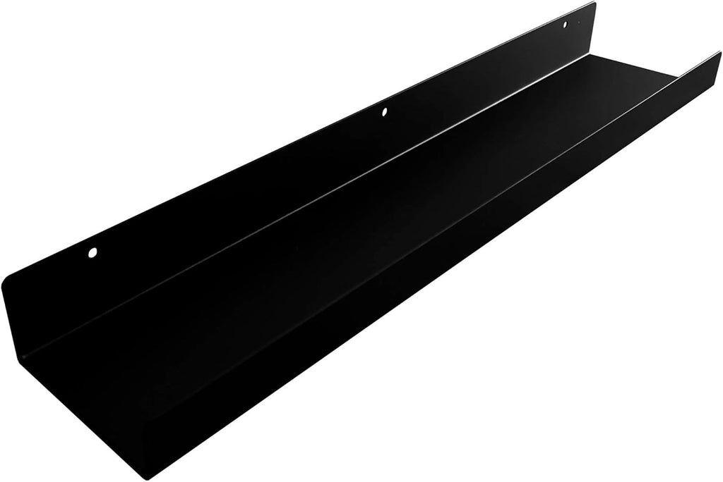 24in White Metal Wall Shelf J168061