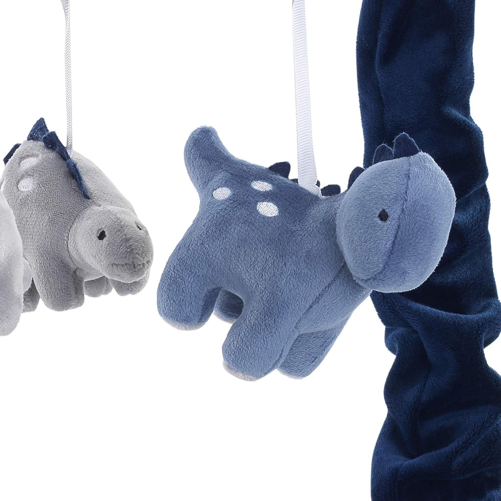 Blue/Gray Dinosaur Musical Baby Crib Mobile T969
