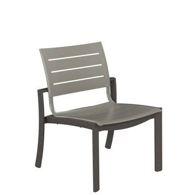 Aluminum Slat Patio Dining Chair O735